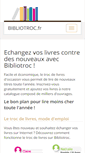 Mobile Screenshot of bibliotroc.fr
